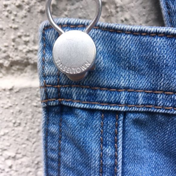 Tinseltown Denim Couture Bib Overalls. - Picture 7 of 15